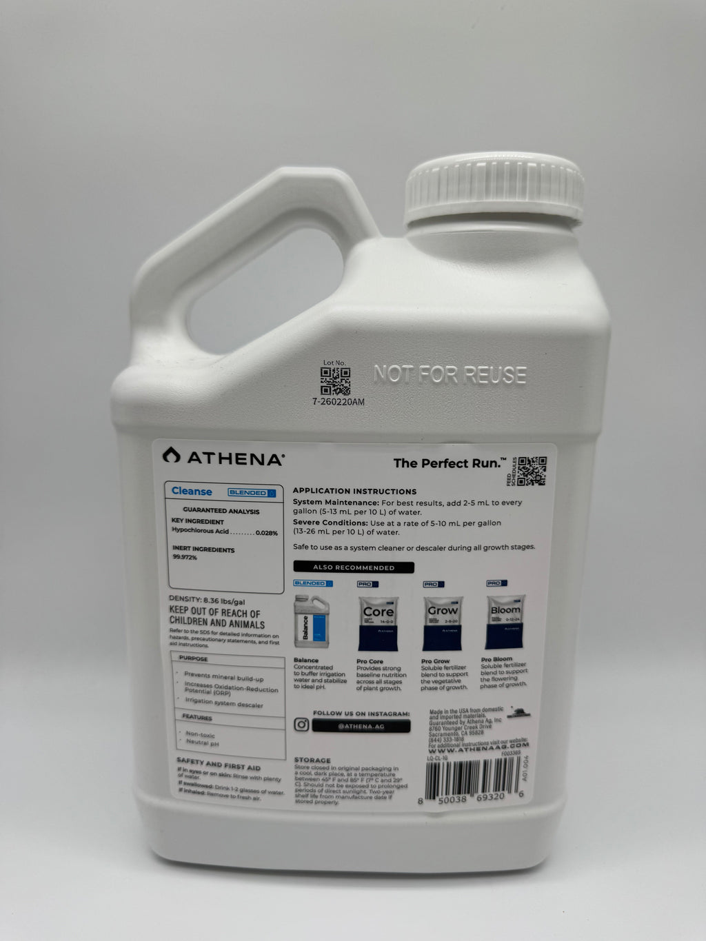Athena Cleanse 1 Gal