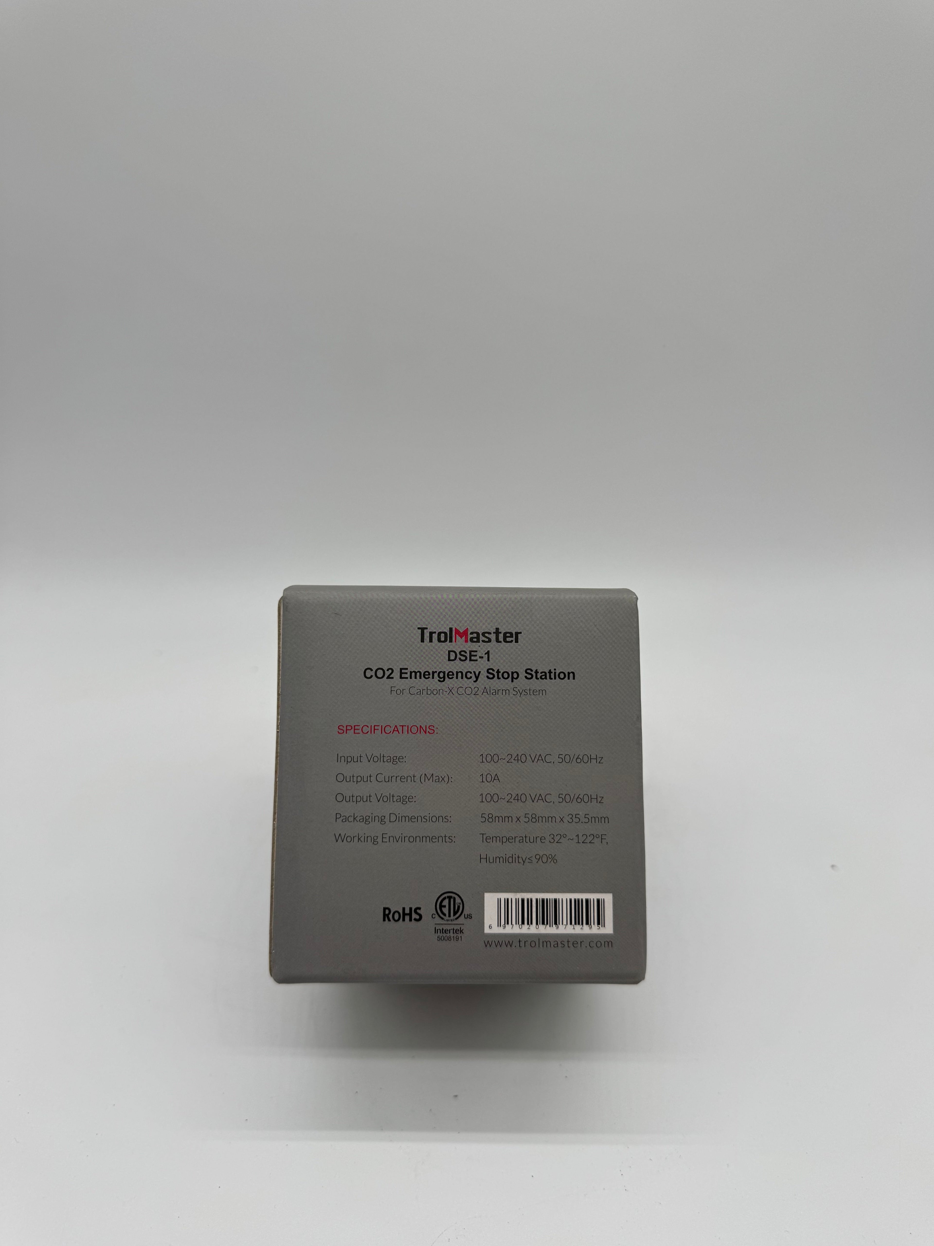 Trolmaster DSE-1 Carbon-X Emergency Stop Station